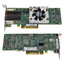 QLogic QLE2672 Dual-Port 16G PCIe x8 FC Server Adapter HD8310405-58 C +GBICs LP
