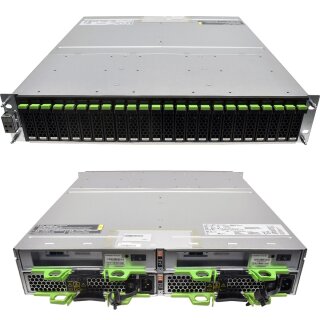 Fujitsu Eternus Storage DX200 S3 FTS:ETFEADU 24x 1,2TB 2,5 HDD  2x IOM12G 2x PSU