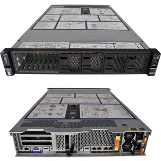 Lenovo System x3650 M5 Server ohne CPU 0GB DDR4 RAM 8x SFF 2,5" 0x HS M5210 12G