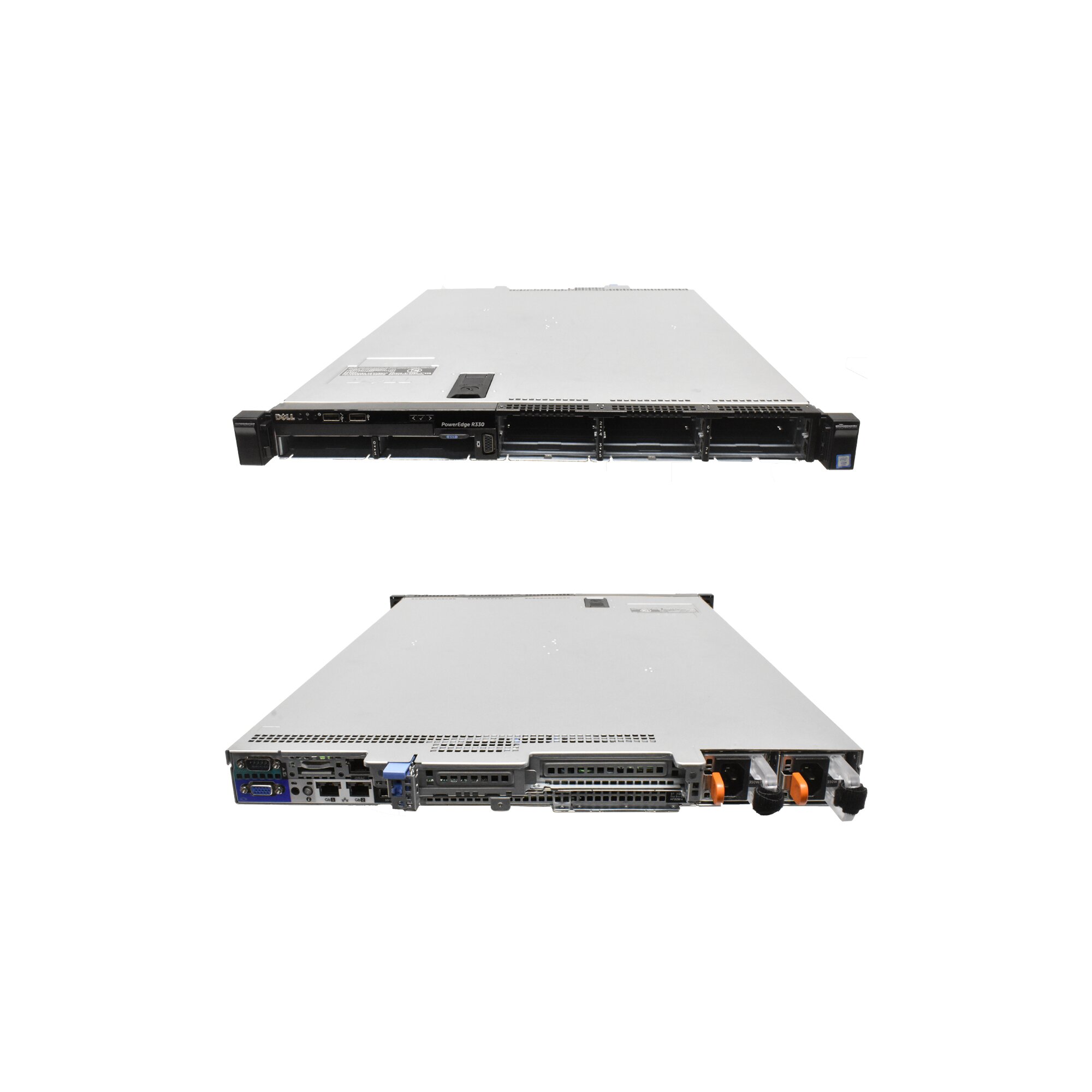 Dell Poweredge R330 Server Dell PowerEdge R330 Server E3-1220 V6 3.0GHz 4-Core 16GB PC4 H730 8x ...