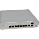 Cisco Meraki MS220-8P 8-Ports PoE RJ-45 GE 2-Ports SFP GE Cloud Managed Switch Unclaimed