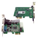 StarTech PEX2S952 Dual-Port Serial RS-232 DB9 PCI-Express x1 Adapter Card