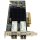 HPE 557SFP+ Dual-Port 10GbE SFP+ PCIe x8 Server Adapter 792834-001 + 2x GBICs LP