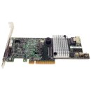 LSI MR SAS 9271-4i Single-Port 6Gb PCIe x8 SAS/SATA RAID...