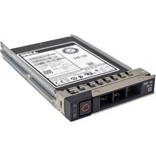 DELL Samsung 240GB 2.5" 6G SATA SSD MZ-7LM240B 024RW7 +Caddy for R740 R750