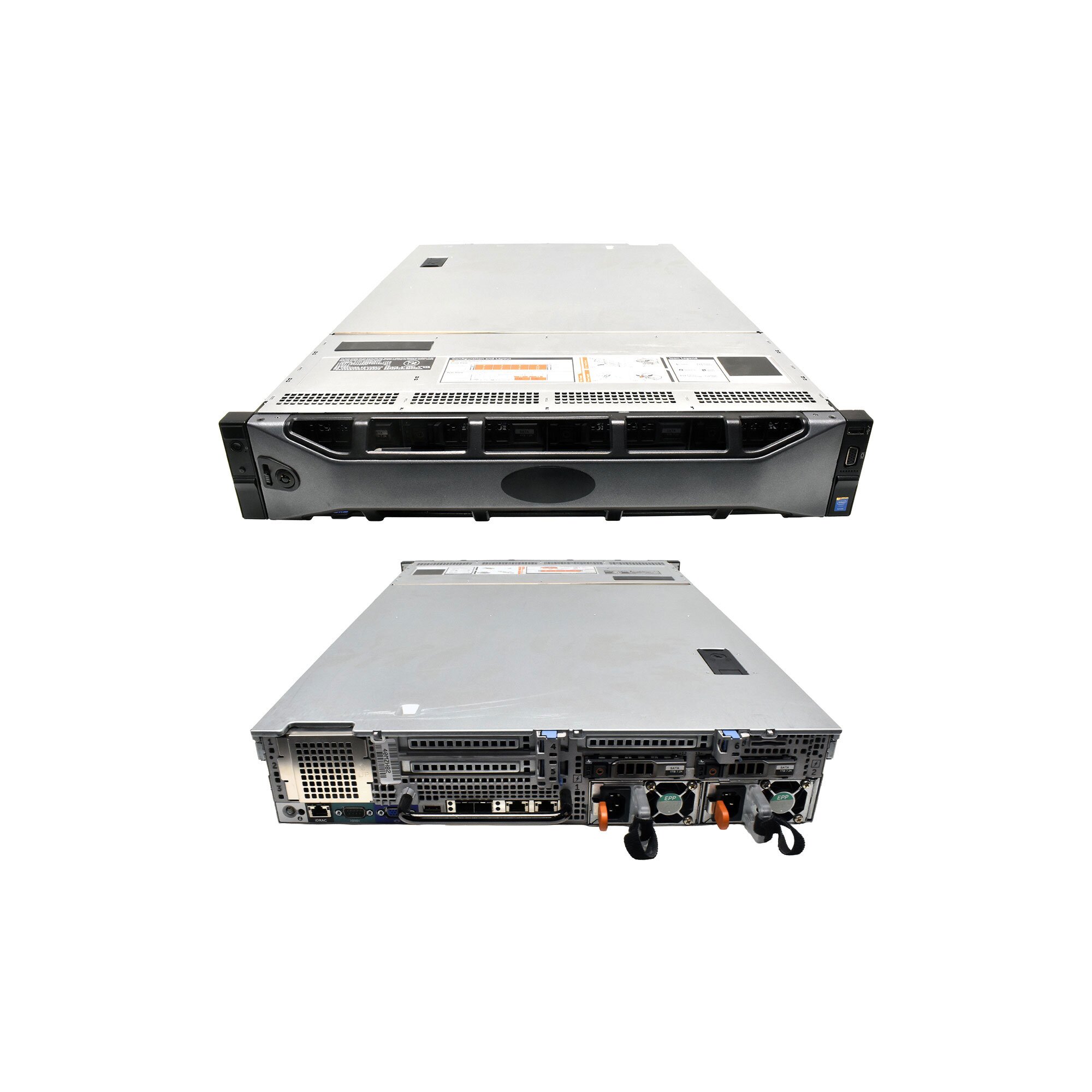 Server Bezel Lock Dell PowerEdge R730xd Server 2U ohne CPU & RAM 2xKühler 12x3.5