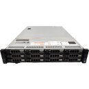 Dell PowerEdge R730xd Server 2U ohne CPU & RAM 2xKühler 12x3.5"+ 2x2,5" H330 mini + Caddys + Bezel