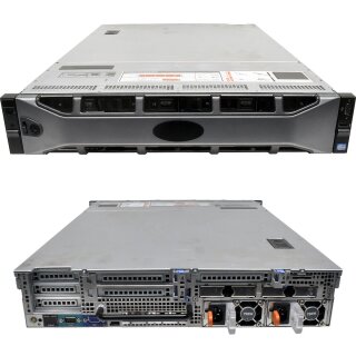 Dell PowerEdge R720xd Server 2U 2x E5-2650 V2 no RAM 2xKühler 12x3.5" H710 mini + Caddys + Bezel