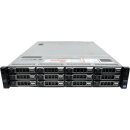 Dell PowerEdge R720xd Server 2U 2x E5-2650 V2 no RAM 2xKühler 12x3.5" H710 mini + Caddys + Bezel