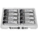 8 x Brocade SFP+ 8GB SW mini GBIC Transceiver Module 57-1000117-01 new / neu OVP
