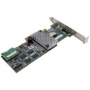 LSI MegaRAID 9260-4i 6Gb PCIe x8 SAS RAID Controller L3-25121-61A +Interposer FP