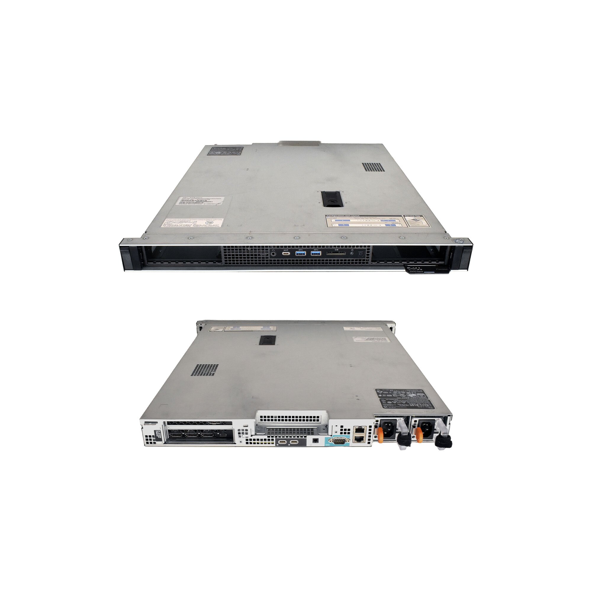 Precision Rack 3930 Dell Precision Rack 3930 WorkStation i9-9900K CPU 64GB DDR4 RAM 2x 3,5 ...