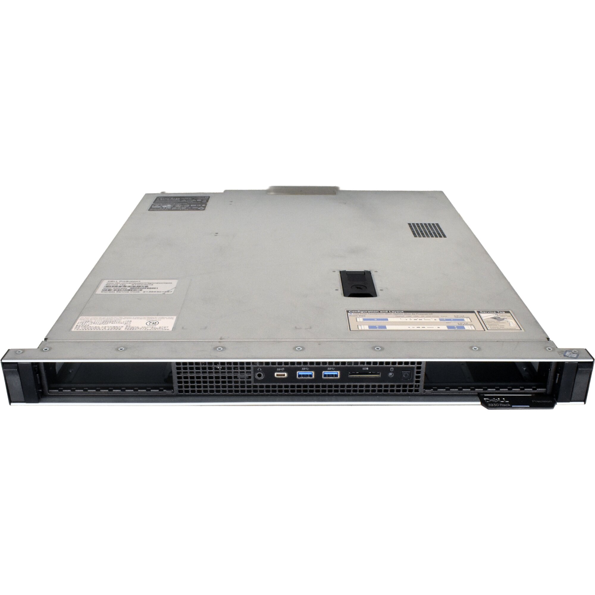 Dell Precision Rack 3930 WorkStation i9-9900K CPU 64GB DDR4 RAM 2x 3,5 ...