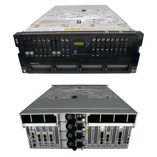 IBM Power S924 Server 2x Power9 CPU 6C 128RAM PC4 12x SFF 2,5 4U 4x QLE2692 2x BCM957800A