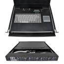 iEi LKM-9268GB-EN 1U Console 15" TFT LCD display  QWERTY INTL keyboard layout