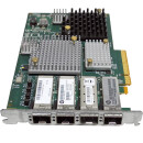 HP QR486A Emulex LPE12004 Quad-Port 8Gb PCIe x8 FC Server Adapter PN 5697-2043