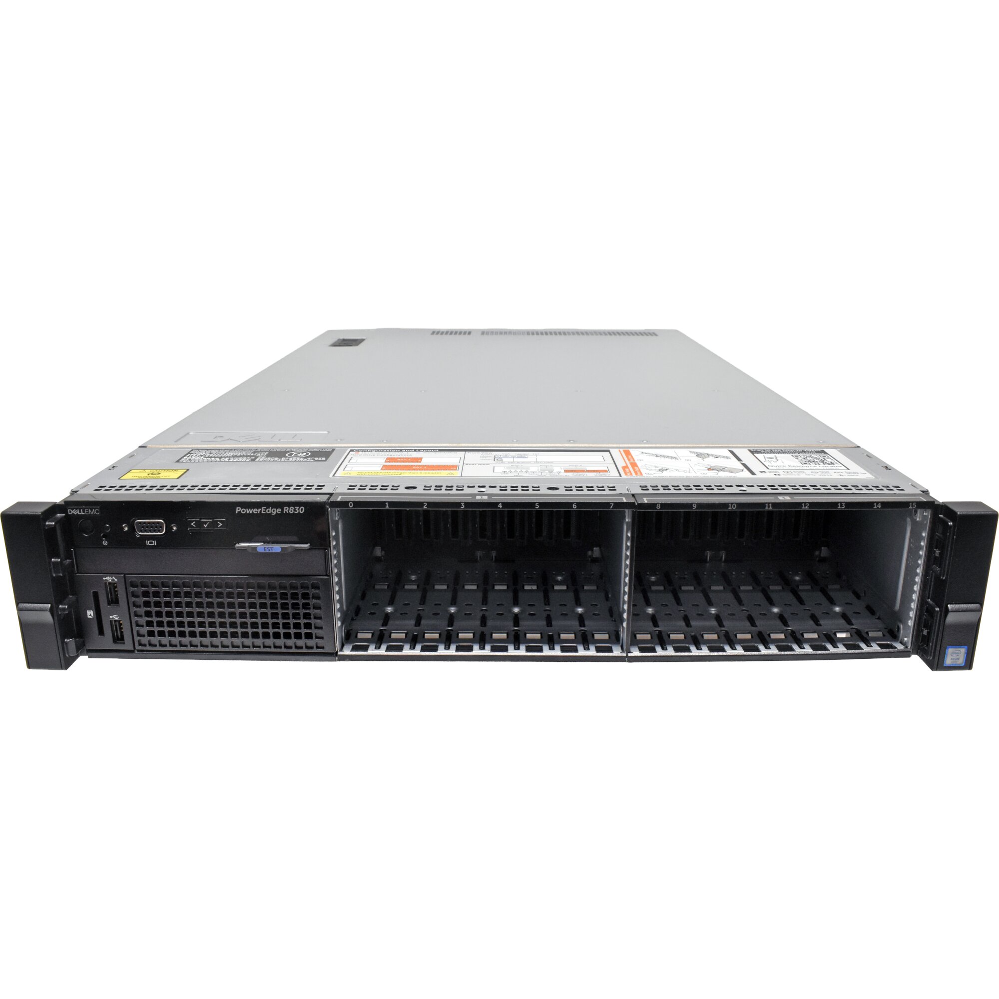 Dell PowerEdge R830 RackServer 4x E5-4620 V4 10-Core 2.10GHz CPU 0GB ...