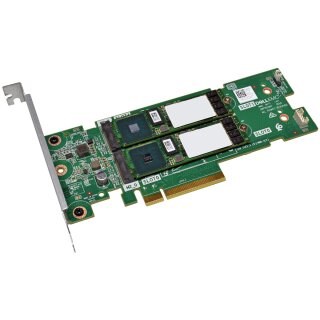Dell 2x 240GB 0DMC15 SSD PCIe2.0 x8 M.2 Boss Adapter Karte 07HYY4 FP