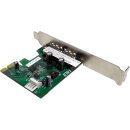 BUFFALO IFC-PCIE2U3S2-EU Dual-Port USB 3.0 PCIe x1 Adapter Card D108BF-2-10A FP