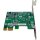 BUFFALO IFC-PCIE2U3S2-EU Dual-Port USB 3.0 PCIe x1 Adapter Card D108BF-2-10A FP