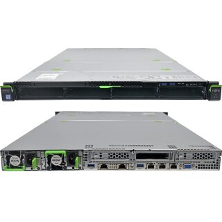 Fujitsu Primergy RX2530 M5 Server no CPU no DDR4 RAM 1xKühler 4x 3,5" LFF CP500i X557-T2