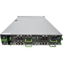 Fujitsu Primergy CX400 M1 4 Node Server 4x Node CX2550 M2 no CPU no DDR4 RAM 1xLPE16002 1xOCE14102