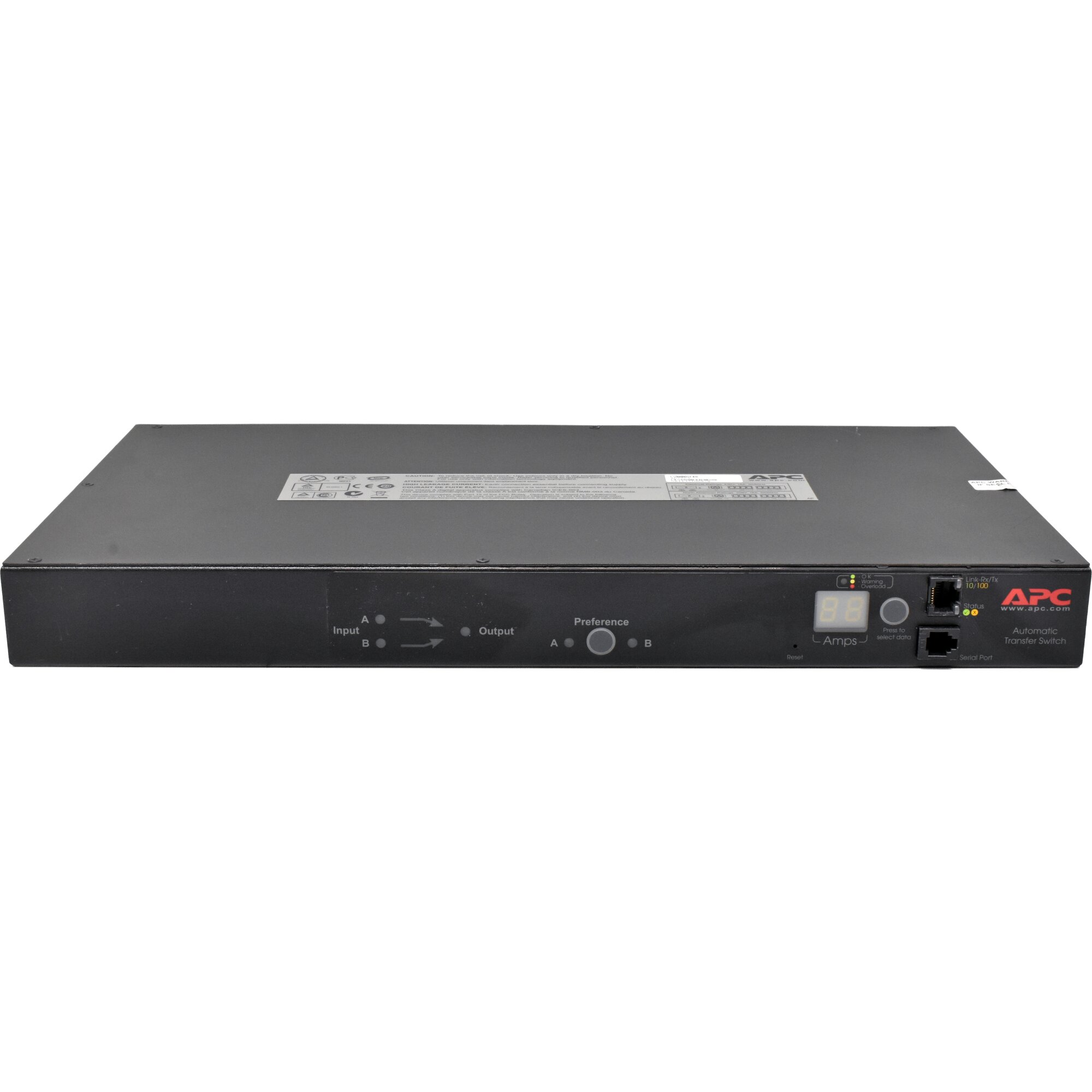 APC Automatic Transfer Switch AP7723 1x C19 8x C13 - Piospartslap