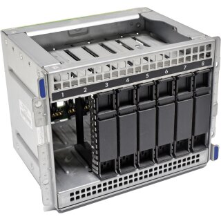HP 4U SAS Backplane 671309-001 +8x SFF Cage 674844-002 for ML110 ML350 G9 G10