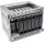 HP 4U SAS Backplane 671309-001 +8x SFF Cage 674844-002 for ML110 ML350 G9 G10