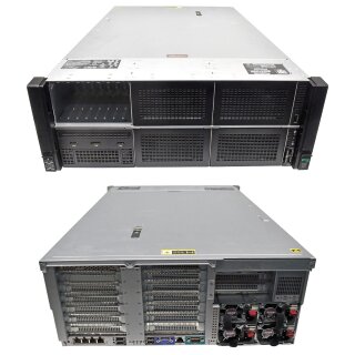 HP ProLiant DL580 G10 4x Intel Gold 6240 18-Core 2.60Ghz 128GB PC4 RAM 8 Bay 2.5
