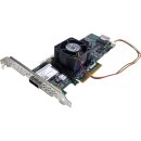 Adaptec ASR-6445 512MB 6G SAS/SATA RAID Controller FP+Cable +Fan TCA-00320-03-C