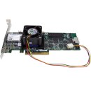 Adaptec ASR-6445 512MB 6G SAS/SATA RAID Controller FP+Cable +Fan TCA-00320-03-C