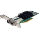 DELL Emulex LPE35002 0PD89Y Dual-Port FC 32G SFP+ PCIe x8 FP 2x Mini GBIC