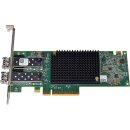 DELL Emulex LPE35002 0PD89Y Dual-Port FC 32G SFP+ PCIe x8 FP 2x Mini GBIC