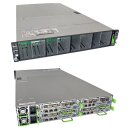 Fujitsu Primergy CX400 M1 4 Node Server 4x Node CX2550 M2 no CPU no DDR4 RAM 24 Bay 2,5" 1xLPE16002 1xOCE14102