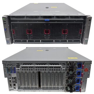 HP ProLiant DL580 G9 4x E7-8880 V4 22-Core 2.20GHz 0GB PC4 RAM 10 Bay 2.5" 560FLR