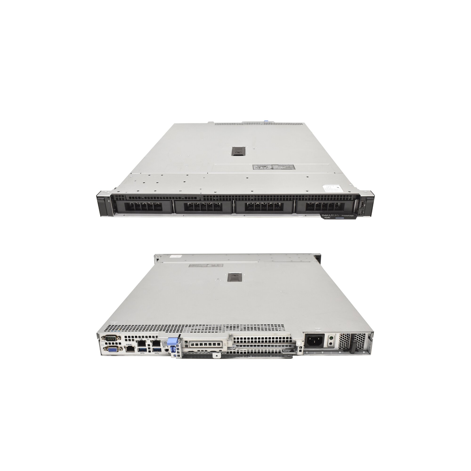 Dell PowerEdge R240 Server Xeon E-2124 3.30GHz 4-Core 16GB PC4 4x 3,5 ...