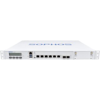 Sophos SG 210 Rev.3 6-Port RJ-45 GE Firewall 2x 1G SFP +Rack Ears