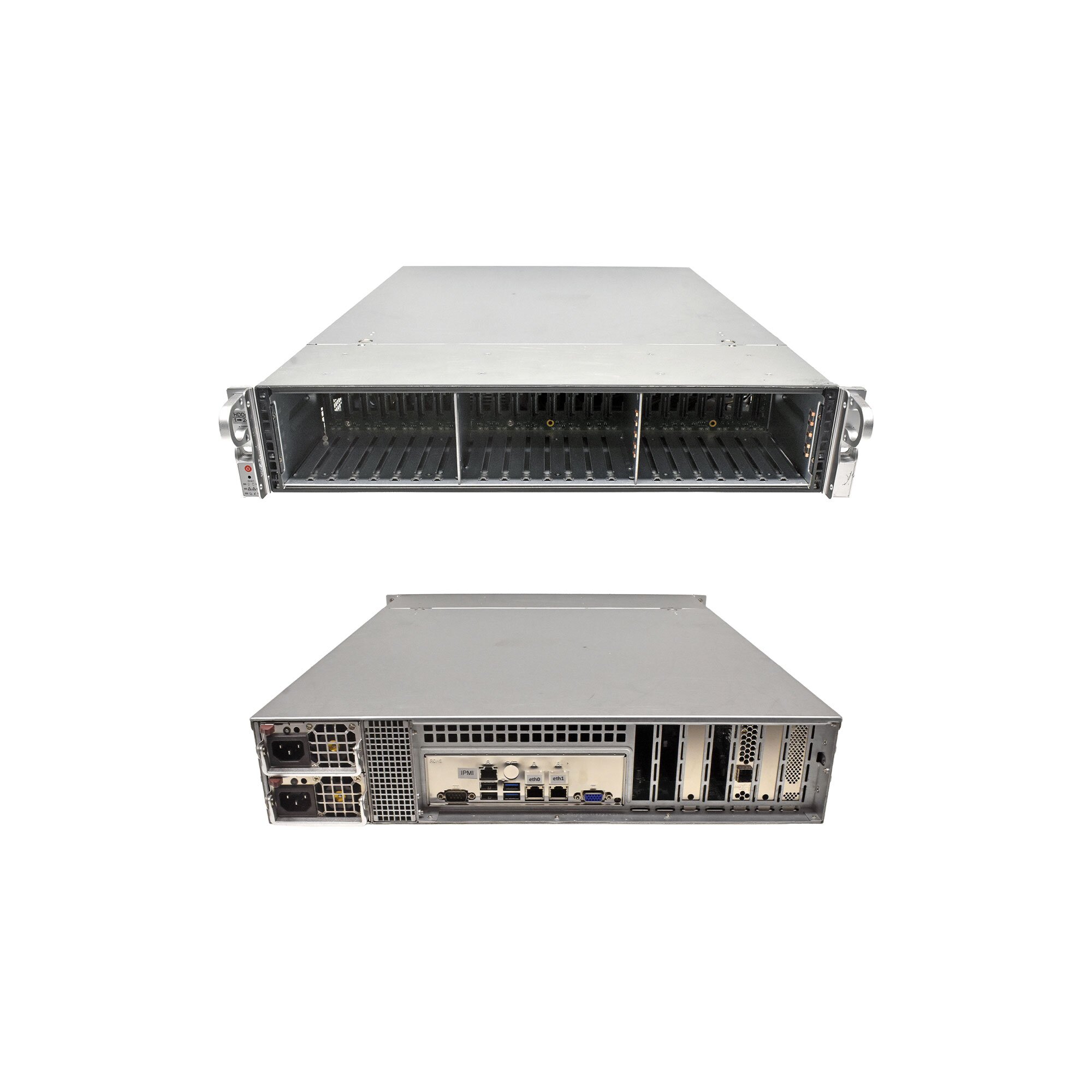 Supermicro CSE-216 2U Rack Server X10SRL-F Rev. 1.01B 1xE5-1620 V4 4C ...