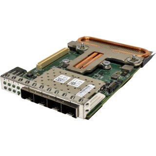 Dell Emulex P009007-41P 04X4RK Quad-Port SFP+ 10GE Mezzanine Daughter Card