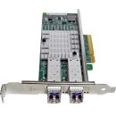 Cisco Intel X520-DA2 2-Port SFP+ 10Gb PCIe x8 CNA 74-6814-01 A0 FP +2x LR GBICs