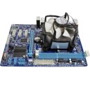 Gigabyte PC Mainboard GA-H61MA-D3V Rev 2.0 with Fan Heatsink / Lüfter Kühler
