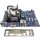 Gigabyte PC Mainboard GA-H61MA-D3V Rev 2.0 with Fan Heatsink / Lüfter Kühler