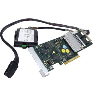 Fujitsu D2616-A22 GS1 6Gb PCle x8 SAS RAID Controller +iBBU +1x SAS Cable LP