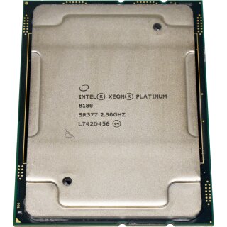 Intel Xeon Platinum Processor 8180 28-Core 2.50GHz 38,5MB Cache FCLGA3647 SR377