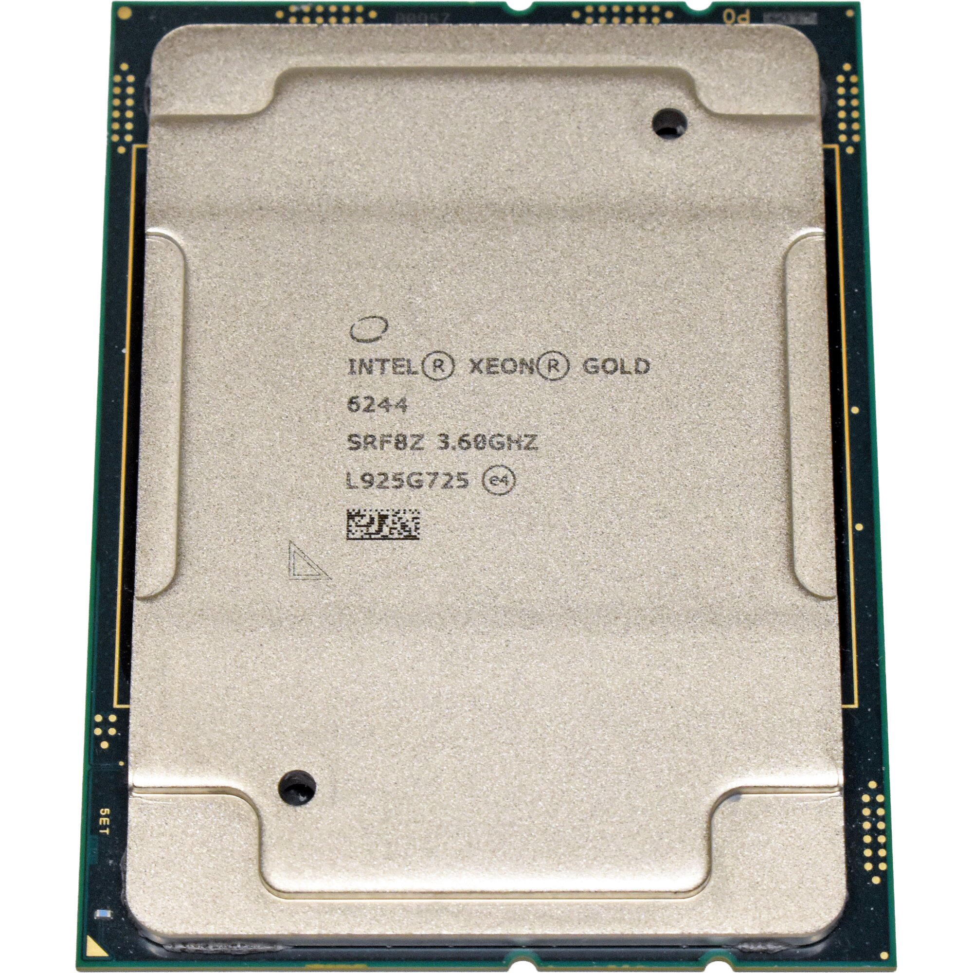 Intel Xeon Gold Processor 6244 8-Core 3.60GHz 24.75 MB Cache SRF8Z ...