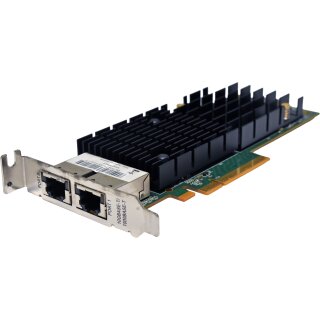 Fujitsu 10GE RJ-45 Dual-Port NIC PCIe x8 A3C40185854 OCe14102B-NT-F LP