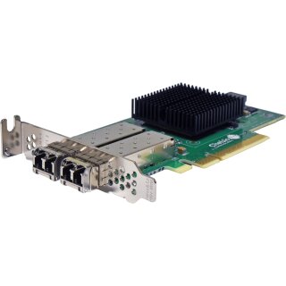 Chelsio 110-1188-50 Dual-Port SFP+ 10GE NIC PCIe x8 2x GBIC LP
