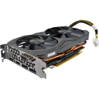ZOTAC NVIDIA GeForce GTX 1080 Mini Graphics Card GP104 8GB GDDR5X PCIe 3.0 x16 1x DVI 3x DP 1x HDMI FP