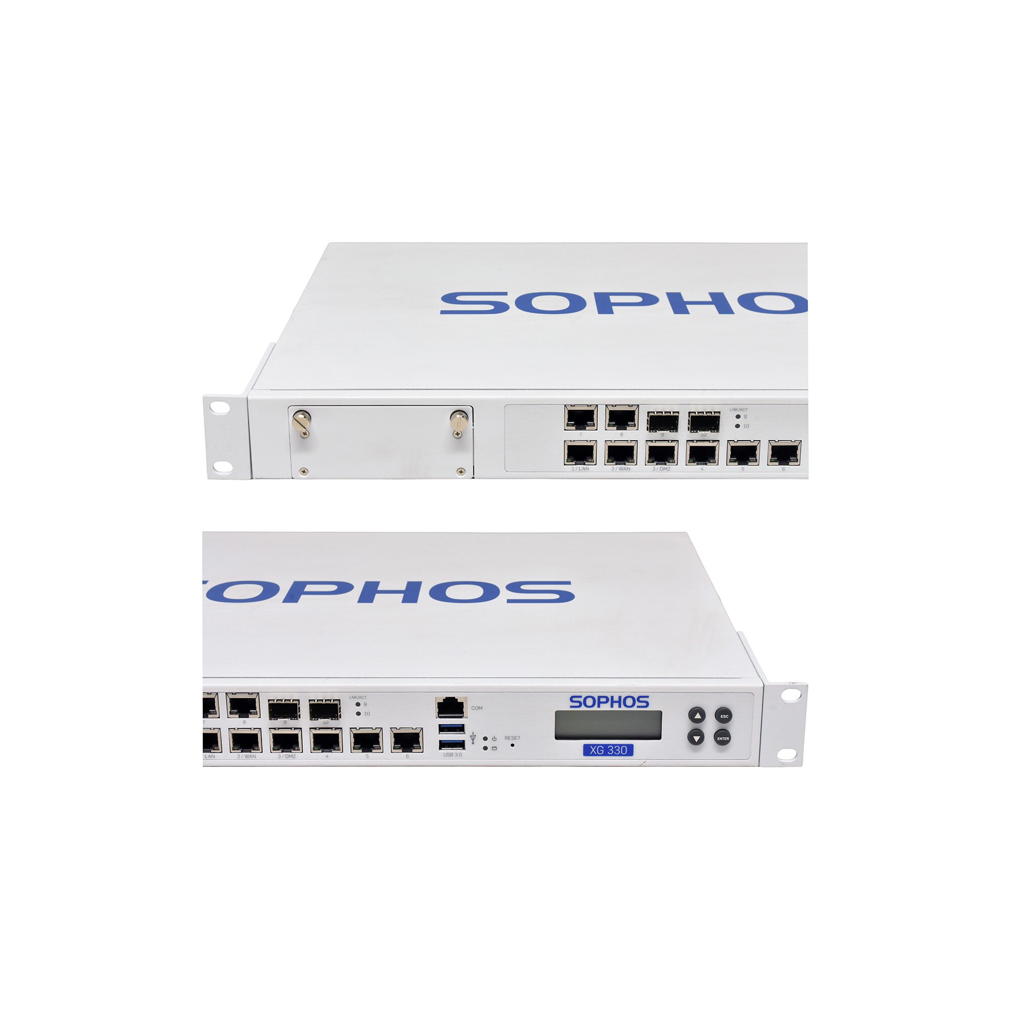 Sfp Fuel Rack Sophos XG 330 Rev.1 8-Port RJ-45 GE Firewall 2x 1G SFP +Rack Ears ...